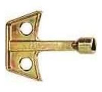 Clé métal pour empreintes - triangle male de 6,5 mm Legrand