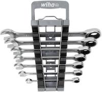 Wiha 45244 Clé mixte à cliquet 8 pièces 8 - 19 mm (45244)