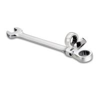 CLE MIXTE FLEXIBLE A OEIL A CLIQUET de 15 mm