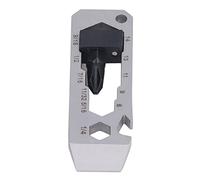 Clé multi-outils, outil polyvalent en acier inoxydable, mini levier, extracteur de clous, outil porte-clés, clé réglable pour engrenages à vis, outils multi-outils pour