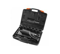 Clé Multiplicateur de Couple 25,4 mm Rapport 1:58 Multiplicateur de Force avec 8 Douilles Coffret Démultiplicateur de Couple en Ac