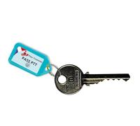 Clé Pass PTT U10 - Ouvre Serrures Boîtes aux Lettres & Immeubles (Norme La Poste) - Acier Nickel u Facteur U10