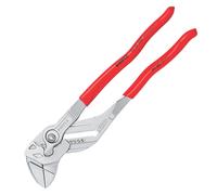 Knipex Clé à pinces DIN ISO 5743 L300mm portée 60mm nickelée avec revêtement plastique - 86 03 300 SB