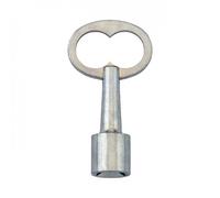 Clé pompier - triangle 14 mm - acier zingué COUILLET