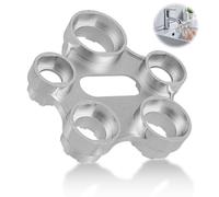 Clé pour régulateur de jet - 10 tailles e montage robuste | Aérateur universel M16/M18/M20/M22/M24/M28 en métal argenté de rechange pour robinet