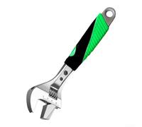 Clé réglable en acier au chrome vanadium pour mécanicien professionnel avec système de mesure précis de la mâchoire et galvanoplastie triple couche antirouille (10)