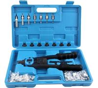 Clé Rivet, poids lourd, 7 tailles interchangeables, 110PCs, 110PCs