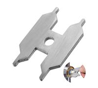 Clé universelle pour couvercle de cartouche, 1 pce, en acier, compatible avec Blanco 138219 e cartouche, clé pour anneau de recouvrement de cartouche e cartouche pour robinetterie d'évier