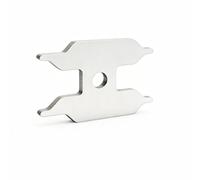 Clé Universelle pour Couvercle de Cartouche de Robinet en Acier Inoxydable 304, Conception Ergonomique, Compatible avec Blanco 139219 et Modèles Blanco, Outil de Maintenance Pratique