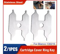 Clé universelle pour couvercle de cartouche, en acier inoxydable nneau, clé à molette pour Blanco 138219 Actis Actis-S, 2/1 pièces 1PC