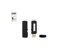 Clé usb audio micro espion enregistreur - 8go Noir G