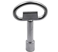Clé utilitaire triangulaire for armoires de compteurs électriques n acier durable, 1 pièce(Large)