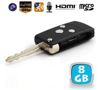 Clé Voiture Camera Espion Appareil Photo Détection Mouvement F HD 1080P 8Go HDMI YONIS