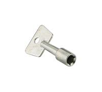 Clé zamak - THIRARD - Triangle 11 mm - Zamak gris - Intérieur/extérieur