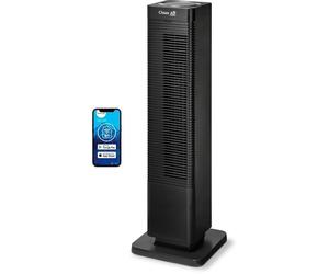 Clean Air Optima - Chauffage-ventilateur Design 2-en-1 CA-904B Smart - 40m² / 100m³ - Chauffage PTC et ventilateur