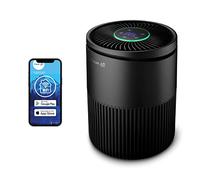Clean Air Optima - Purificateur d’air HEPA UV et ioniseur intelligent CA-503T Compact Smart - Convient aux pièces jusqu'à 30 m² / 75 m³ - Filtre TRUE HEPA (H13) - Filtre à charbon actif - Ioniseur