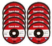 Clean and Strip XT Pro Disc, 4,5 pouces, technologie TN, lot de 10