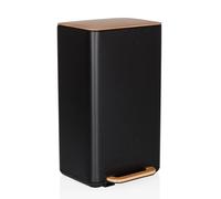 CLEAN NATURA | 30 l - Poubelle Noir/Noyer
