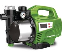 Cleancraft Gartenpumpe GP 1105S für Klarwasser, Trockenlaufschutz, LCD-Anzeige