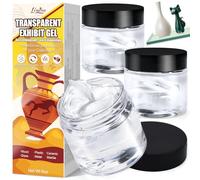Clear Museum Gel - 170g Cire à Putty Amovible pour Collections de Musée, Sans Résidu et Réutilisable, Idéale pour Fixer les Antiquités, Verre, Céramique et Figurines pour Empêcher les Chutes