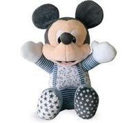 Clementoni Baby 17394 - Peluche Veilleuse - Disney Baby - Mickey - Veilleuse Musicale et Lumineuse - Peluche Lavable en Machine - pour Bébés à partir de 6 Mois et Plus