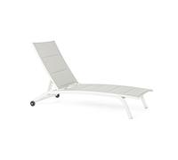 Cleopas White C-Wheel Bed Zh10