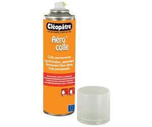 CLEOPATRE - ACP250 - Aero'Colle - Aérosol de Colle Permanent Transparent 250 ml - Tous Supports