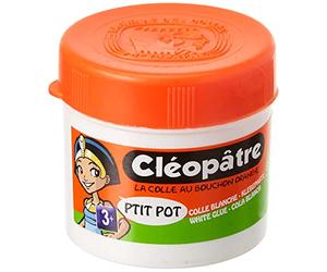 Cléopâtre - CB100 - Colle Végétale - P'tit Pot - Pot Colle blanche - 85 g