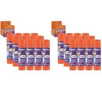 CLEOPATRE ostick Purple Cléopâtre-BA8-18x12-Cléo'Stick Boîte Colle Violette 8 g, Lot de 24 bâtons de 8g, Set de 96 Pièces