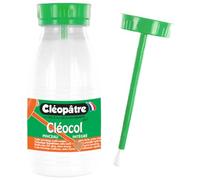 CLEOPÂTRE - Cléocol Colle Blanche Extra-Forte Multi-Usage avec Pinceau Intégré - 250 g