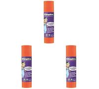 CLEOPATRE - CLEOSTICK violet, bâton de colle violette plastique recy u format 8gr (Lot de 3)