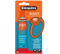 Cléopâtre Colle bijoux transparente – Pour strass, verre, métal, plastique – 30 g