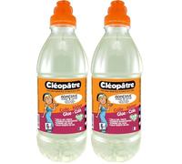 CLEOPATRE - Colle transparente - Jeux et bricolage - Colle - Unisexe pour adultes - Flacon de 500 ml (Lot de 2)
