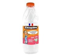 CLEOPATRE Lot de 3 Flacons de Recharge 1 Litre de Colle synthétique transparente
