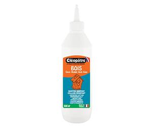 Cléopâtre - LCC23-500X - CléoWood - Colle Bois avec Embout Applicateur Transparent - 500 g