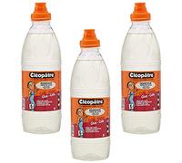 CLÉOPÂTRE Lot de 3 Colles transparente forte "Adhésive" en 1 kg