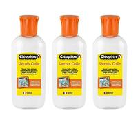 CLÉOPÂTRE Lot de 3 Vernis Colle Brillant en 100g