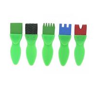 Cleopatre Lot De 5 Brosses Fantaisie 4cm