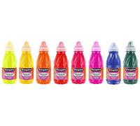 Cléopâtre Lot de 8 Peintures acryliques 250 ml Couleurs Assorties