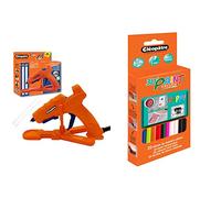 Cléopâtre Mini Pistolet à colle 20 W + 1 Support + 2 Batons & PO20RPC - Cléo'STICK 3D Paint - Boîte de 20 Bâtons de peinture pour CléoGun