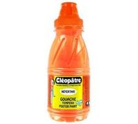 Cléopâtre - Peinture Gouache Néfertari Premium - Orange - Flacon 250 ml