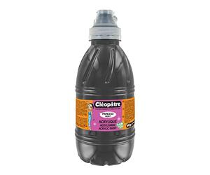 Cléopâtre - PAM1-2 - Peinture acrylique Princess Merit - Noir - Flacon 500ml