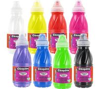 Cléopâtre - PAM250X8A - Lot de 8 Peintures Acryliques Princess Merit - Flacons 250 ml