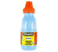 Cléopâtre - Peinture Gouache à Effet Néfertari - Pastel Azur - Flacon 250 ml