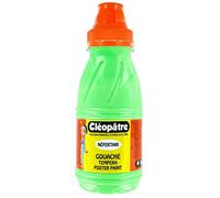 Cléopâtre - Peinture Gouache à effet Néfertari - Vert Fluo - Flacon 250 ml