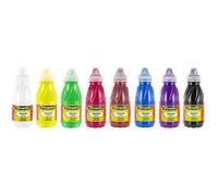 Cléopâtre PGN250X8 Lot de 8 Peinture 250 ml Assortiment de Couleurs