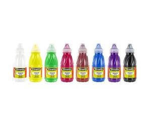 Cléopâtre PGN250X8 Lot de 8 Peinture 250 ml Assortiment de Couleurs