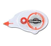 Cléopâtre Roller de correction Effac'Encre 8 m x 4,2 mm Lot de 6 Blanc