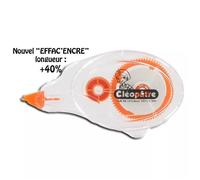 Cléopâtre Roller de correction Effac'Encre 8 m x 4,2 mm Lot de 6 Blanc