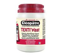 Cléopâtre TEX1-250 Colle Enduit plastifiant pour Textile et Tissus, Transparent